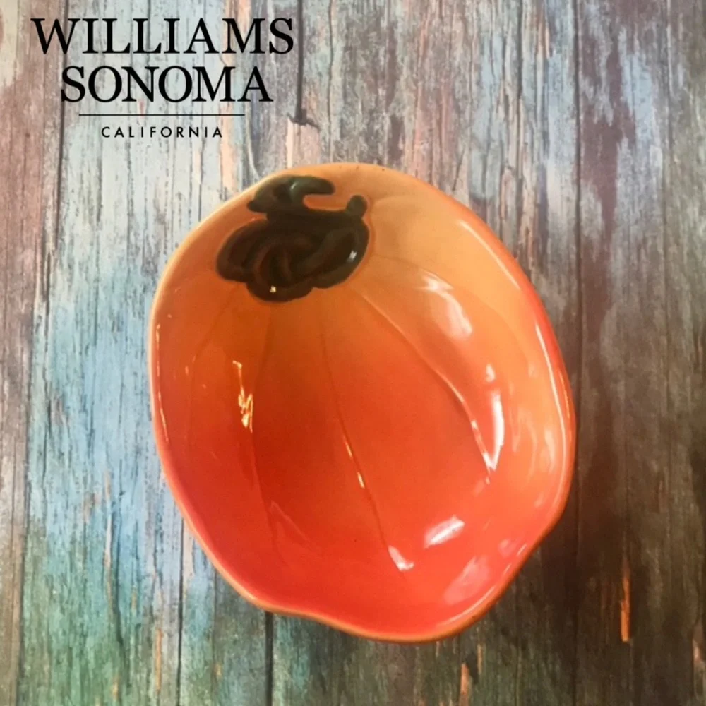 Williams-Sonoma Pumpkin Dip Bowl